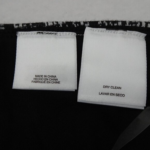 Kasper Pencil Skirt Women's Plus Size 3X Black White Stripe Professional Career - Picture 7 of 9